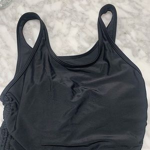 Black Swim Top
